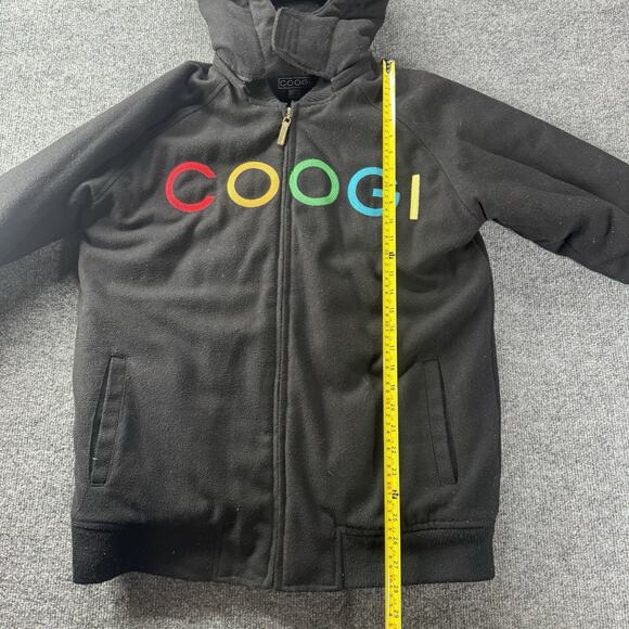 Vintage Y2K Coogi Thick Heavy Winter Jacket Full Zip Face Cover Velour Interior - Picture 9 of 10